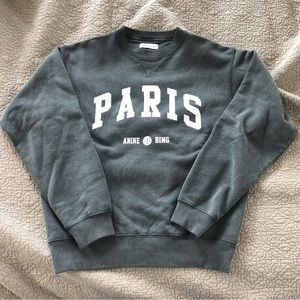 Anine Bing Paris University Ramona crewneck sweatshirt
